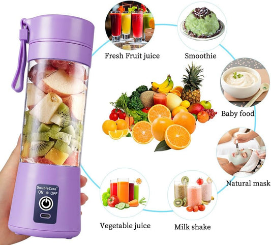 Portable Blender, Electric USB Mini Juicer Blender For Shakes and Smoothies