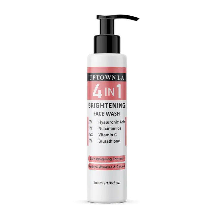 UPTOWN LA 4 IN 1 Whitening Face wash For Oily | Dry | All Skin Types