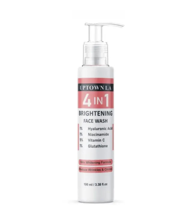 UPTOWN LA 4 IN 1 Whitening Face wash For Oily | Dry | All Skin Types