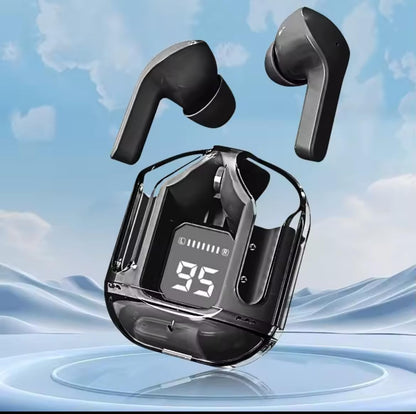 Air31 TWS in-Ear Wireless Earphone Headphone - Black, HD Conversation, Bluetooth 5.3, True Wireless Stereo for Gaming, Running, Sport, Music, HiFi Waterproof Earphones (Black)