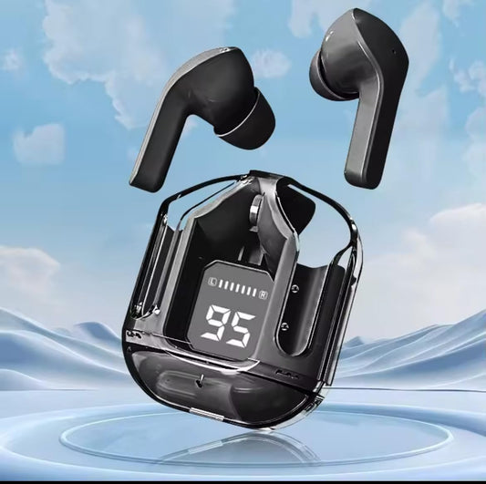 Air31 TWS in-Ear Wireless Earphone Headphone - Black, HD Conversation, Bluetooth 5.3, True Wireless Stereo for Gaming, Running, Sport, Music, HiFi Waterproof Earphones (Black)