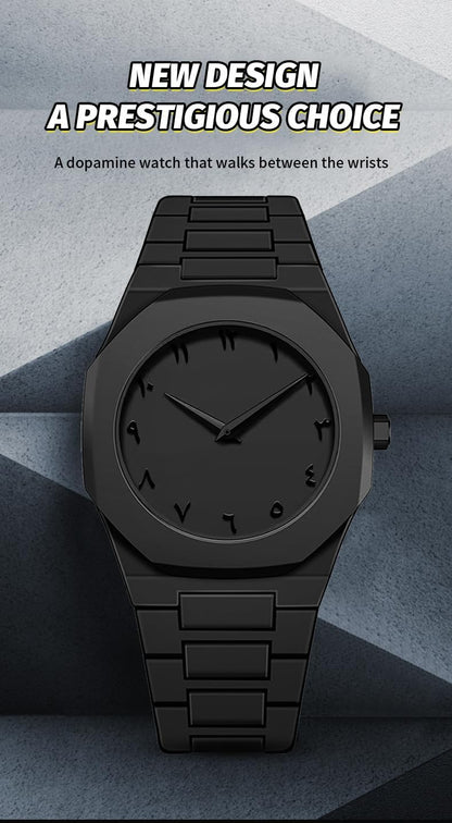 FANMIS Men's Anime-Inspired Fashion Sketch Wristwatch Minimalist Creative Wormhole Design Stylish and Durable Timepiece for Men's Sports Watch