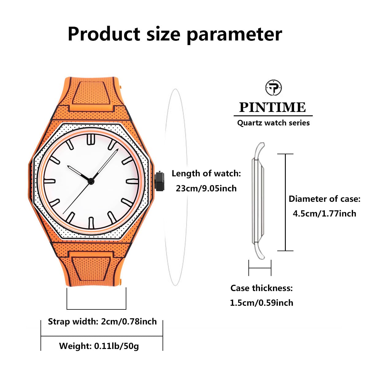 FANMIS Men's Anime-Inspired Fashion Sketch Wristwatch Minimalist Creative Wormhole Design Stylish and Durable Timepiece for Men's Sports Watch