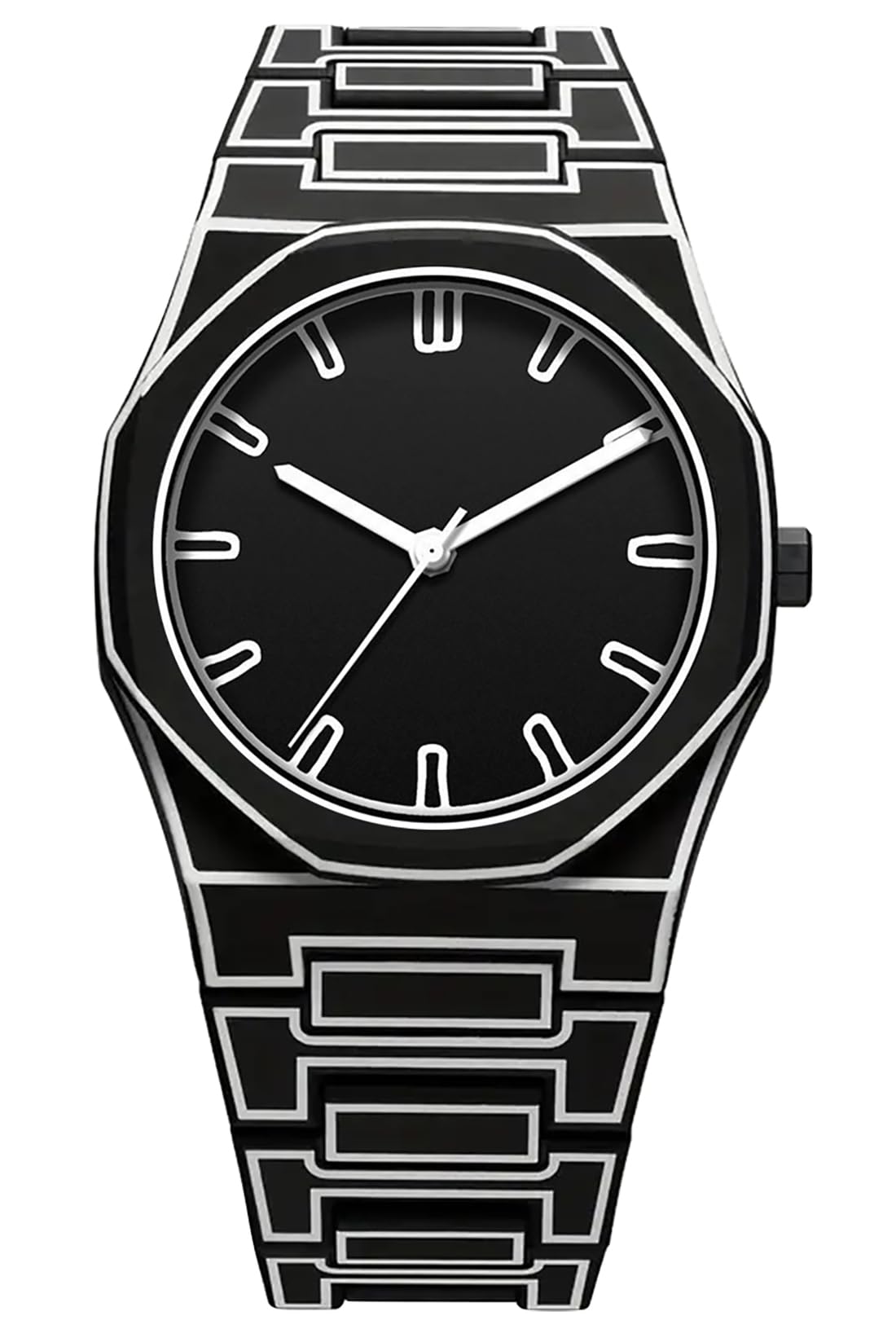 FANMIS Men's Anime-Inspired Fashion Sketch Wristwatch Minimalist Creative Wormhole Design Stylish and Durable Timepiece for Men's Sports Watch