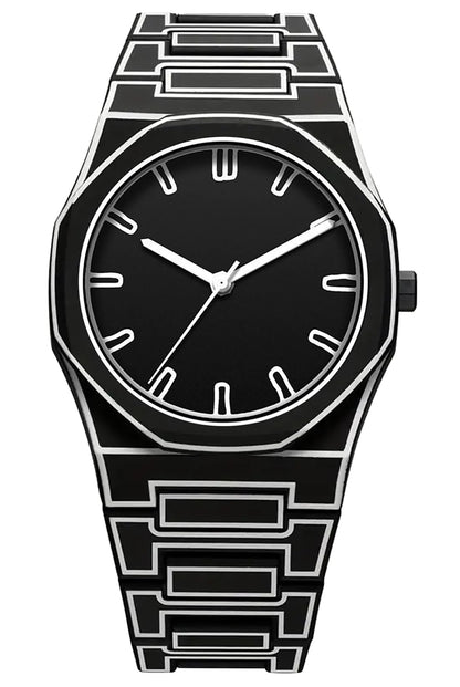 FANMIS Men's Anime-Inspired Fashion Sketch Wristwatch Minimalist Creative Wormhole Design Stylish and Durable Timepiece for Men's Sports Watch