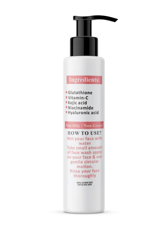 UPTOWN LA 4 IN 1 Whitening Face wash For Oily | Dry | All Skin Types